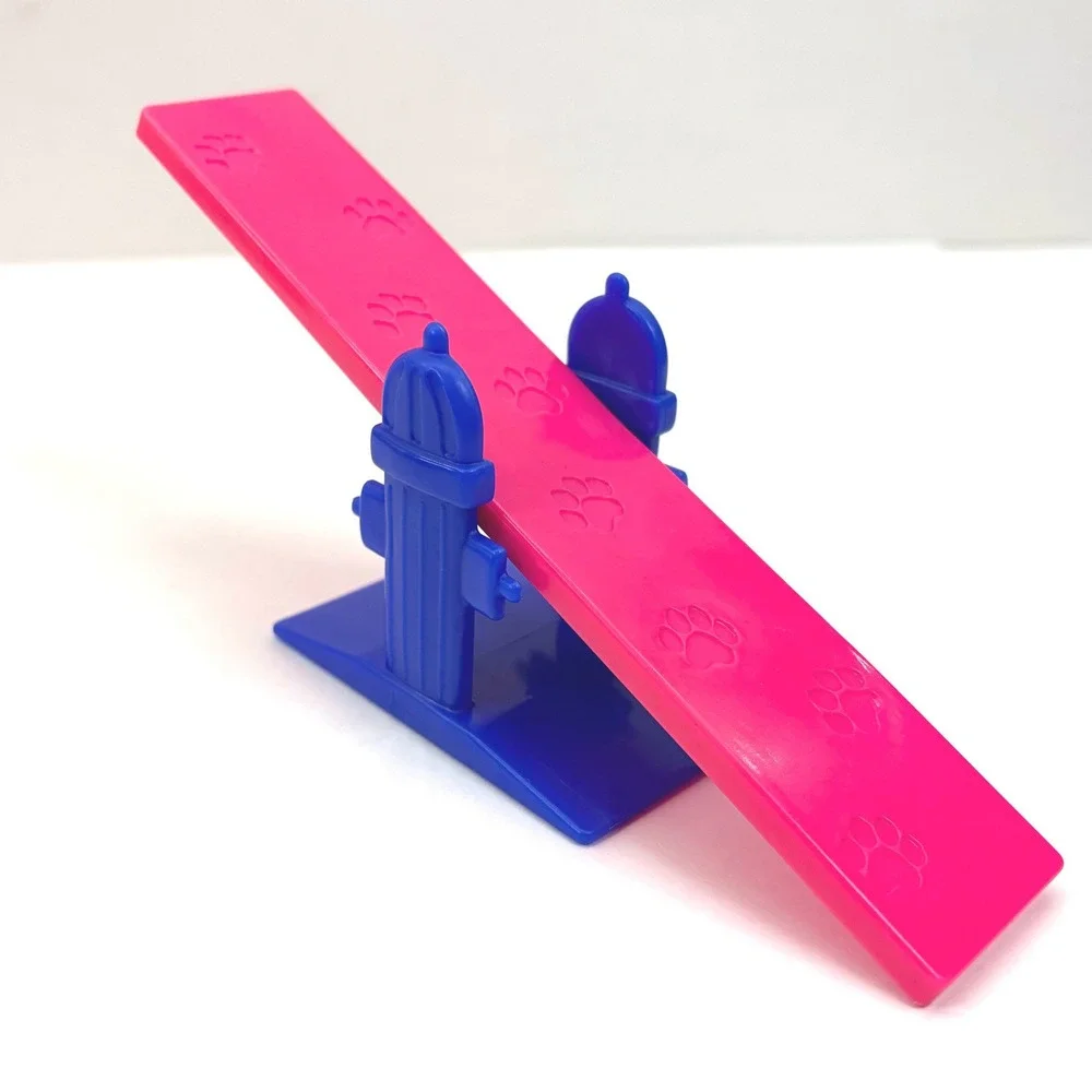 Barbie Pet See Saw Fire Hydrant Paw Prints Pink Blue Kids Toy Good